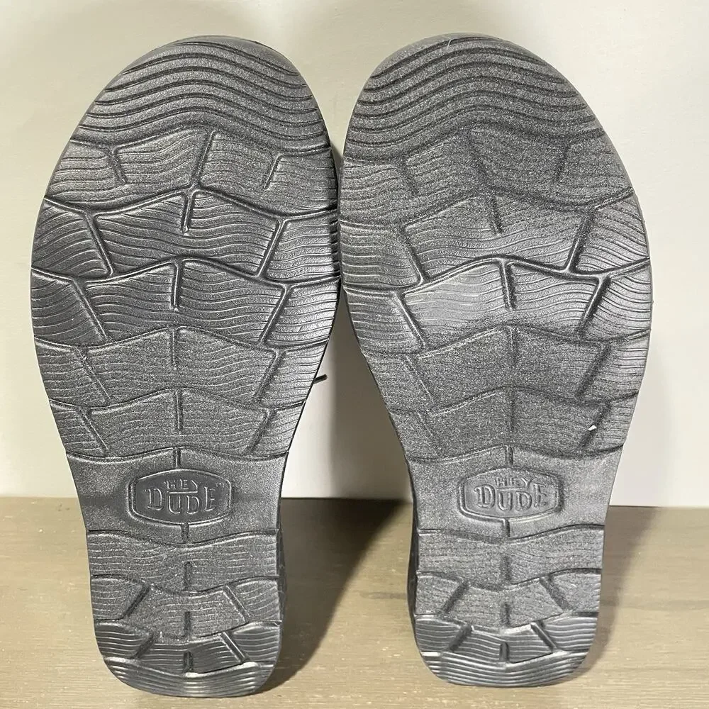 Jelly Roll Hey Dude Mens Size 13 Slides NEW Realtree Edge Wally Black Camo Shoes